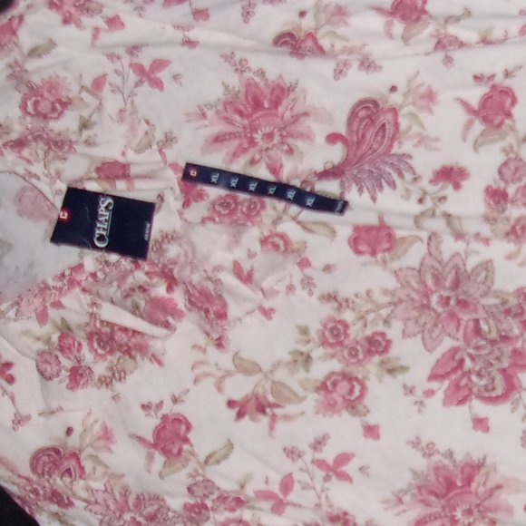Women's Pink Floral Printed Longline Casual Shirt